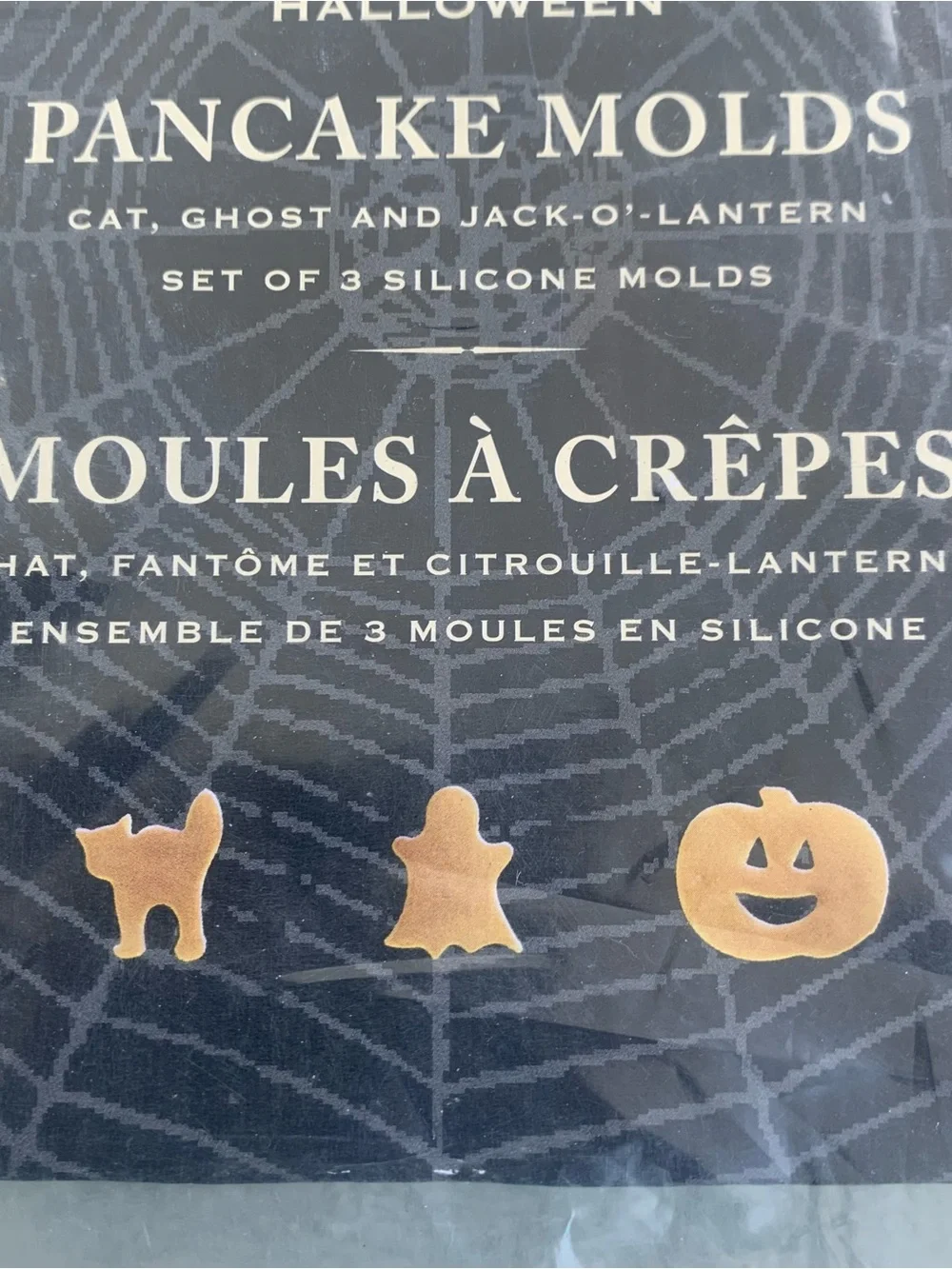 Williams Sonoma Halloween Silicone Pancake Molds Set of 3